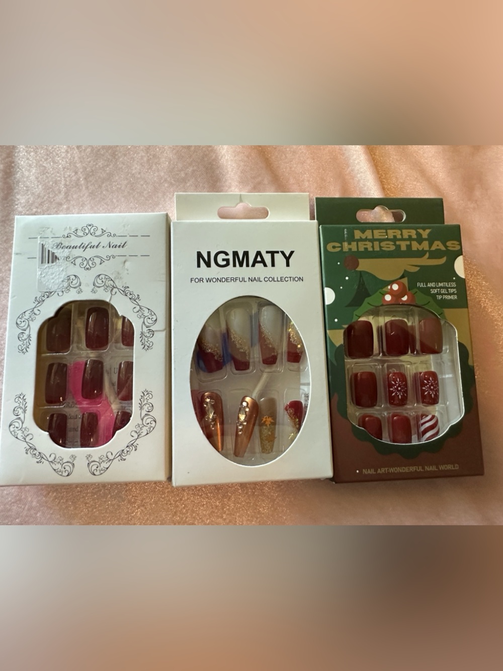 Bundle of 3 Nail Sets
